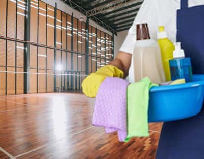 Ocean Green Company Commercial courtyard hall Cleaning